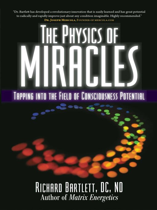 Cover image for The Physics of Miracles